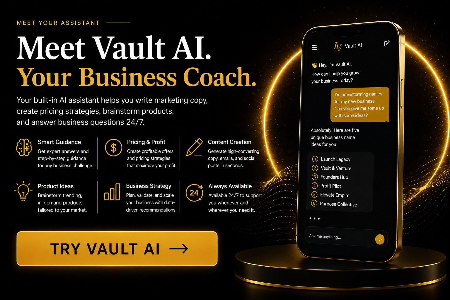 Vault AI Banner
