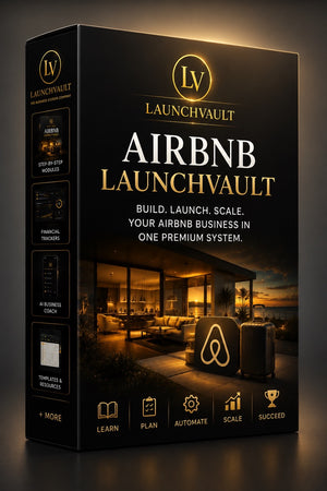 LaunchVault™ | Airbnb Business System