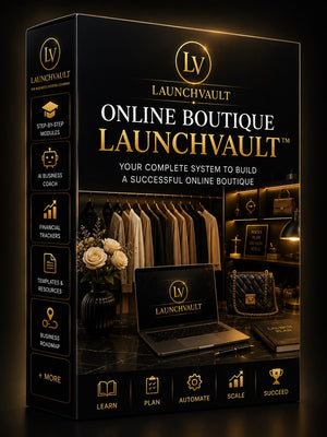 LaunchVault™ | Online Boutique Business System