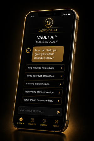 LaunchVault™ | Online Boutique Business System